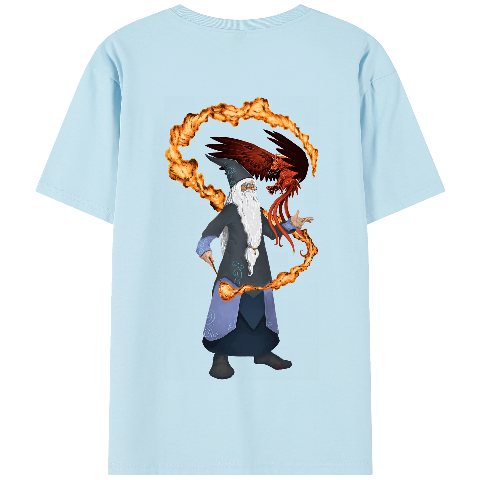 （画像用） Harry Potter ハリー・ポッターシリーズ 綿100％半袖Tシャツ（背面プリント）